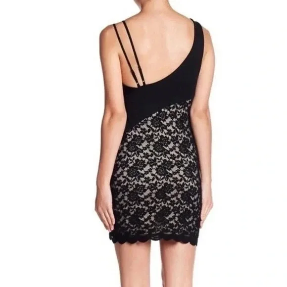 Free People Lower Eastside Lace Dress Black Size XS - Picture 2 of 11